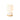 Witte keramische tafellamp met houten basis, modern design, sfeerverlichting, interieurdecoratie.