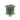 Groene Murano plafondlamp, glazen design, vintage stijl, decoratieve verlichting.