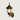 Vintage buitenlamp wandmontage, antiek brons, glazen kap, klassieke tuinverlichting.