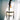 Handgemaakte Cesta tafellamp, wit glas, houten frame, modern design, sfeerverlichting.