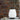 Draagbare witte lantaarn op tafel, buitenlamp, modern design, sfeerverlichting, bakstenen muur.