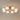 Houten kroonluchter met acht witte lampenkappen, modern design, plafondverlichting.