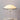 Witte Fontana tafellamp met ronde kap, modern design, sfeerverlichting, interieurdecoratie.