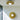 Moderne plafondlamp geel glas, ronde vorm, minimalistisch design, interieurverlichting.