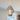 Hanglamp metaal en glas, modern design, goud en grijs, woonkamer verlichting, industrieel stijl.