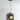 Glazen hanglamp met zwarte kabels en ronde gloeilamp, modern design, plafondverlichting.