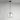 Glazen hanglamp, modern design, transparant, zwart snoer, minimalistisch interieur, plafondverlichting.