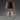 Glazen tafellamp met bruine stoffen kap, modern design, sfeerverlichting, woonkamer decor.