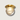 Gouden plafondlamp met glazen bol, moderne verlichting, interieurdecoratie.