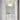 Moderne plafondlamp goud en wit glas, halverlichting, minimalistisch interieurontwerp.