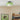 Groene plafondlamp met witte bol, modern design, woonkamerverlichting, energiezuinig.