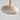 Beige hanglamp van travertin, modern design, houten details, energiezuinige LED-verlichting.