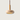 Houten hanglamp met beige betonnen kap, modern design, sfeerverlichting, minimalistisch.