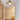 Houten plafondlamp met witte bol, modern design, geschikt voor woonkamer of hal.