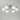 Houten kroonluchter met zes witte lampenkappen, modern design, plafondverlichting.