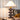 Houten torenlamp met witte kap, moderne design tafellamp, sfeerverlichting woonkamer.