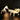 Witte kameleon tafellamp met gloeilamp, decoratieve verlichting, modern design.
