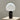 Kizu tafellamp, wit en zwart marmer, modern design, sfeerverlichting, interieurdecoratie.