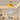 Moderne gele glazen LED hanglamp, 40W, koper, voor slaapkamer of woonkamer, Scandinavisch design.