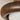 Bruine houten plafondlamp, moderne stijl, close-up, interieurverlichting, Novi design.