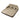 Opblaasbaar tweepersoons luchtbed met ingebouwde kussens, beige, voor camping en thuisgebruik.