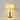 Orchidee stoffen tafellamp, goudkleurig, vintage design, sfeerverlichting, woonkamer decor.