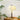 Orchidee stoffen tafellamp, wit, houten voet, vintage design, woonkamer verlichting.