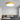Geel ronde plafondlamp LED slaapkamer modern design energiezuinig verlichting.