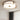 Moderne plafondlamp goud en glas, ronde vorm, geschikt voor woonkamer of slaapkamer verlichting.