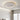 Ronde LED plafondlamp, modern design, wit en zwart, energiezuinig, woonkamerverlichting.