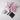 Roze LED rozenboom lamp met USB-aansluiting, decoratieve verlichting voor interieur.