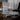 Saturn tafellamp, modern design, chroom en glas, eigentijdse verlichting, woonkamer decor.