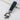 Donkergroene leren sleutelhanger met metalen ring en haak, stijlvol en duurzaam accessoire.