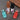 Leren sleutelhangers met foto, bruin, zwart, rood, turquoise, gepersonaliseerd cadeau.