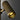 Gouden tafellamp met geribbelde kap, moderne verlichting, industrieel design.