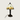 Tiffany tafellamp, glas-in-lood, vintage stijl, bronskleurige voet, decoratieve verlichting.