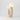 Beige keramische tafellamp met twee ronde lampen, modern design, sfeerverlichting.
