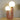Tafellamp met twee bollen, terracotta basis, modern design, sfeerverlichting, woonkamer.