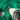 Groene UFO tafellamp, modern design, LED-verlichting, glas en metaal, sfeerverlichting.