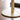 Beige tafellampvoet met snoer, moderne minimalistische stijl, metalen basis, interieurverlichting.