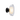 Moderne zwarte wandlamp met glazen kap, LED-verlichting, energiezuinig, eigentijds design.