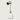 Wandlamp met glazen kap, messing details, zwart snoer, vintage stijl, interieurverlichting.