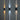 Drie moderne wandlampen met verticale lichtstralen in warm, koel en neutraal wit licht.