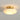 Ovale albasten plafondlamp, goudkleurige basis, moderne verlichting, warm wit licht.