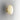 Ovale albasten plafondlamp, modern design, wit en goud, interieurverlichting.