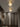 Art Deco plafondlamp met diamantsnede, goudkleurig, glazen kap, moderne halverlichting.