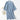 Blauwe katoenen kimono badjas, uniseks, comfortabel, met zakken, casual loungewear.