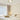 Beige plafondlamp in moderne slaapkamer, Scandinavisch design, minimalistisch interieur.