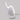 Witte dinosaurus tafellamp met LED-lampen, kinderkamer decor, modern design.