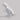 Witte dinosaurus tafellamp, T-Rex design, moderne decoratieve verlichting, kinderkameraccessoire.